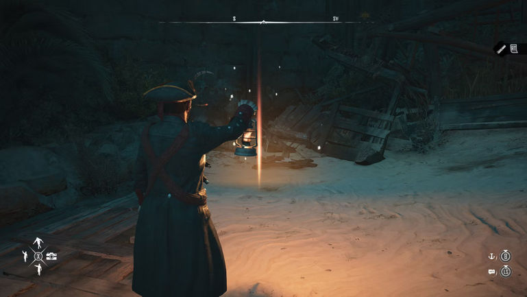 skull and bones lost sea people relic location close