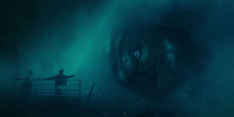 Godzilla King of the Monsters Millie Bobby Brown Madison Mothra Larva