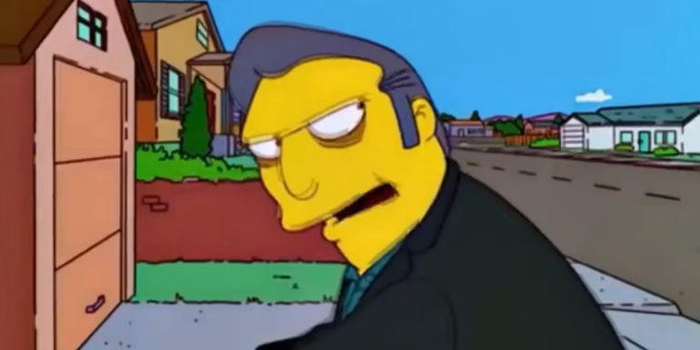 Fat Tony on The Simpeons