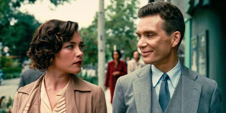 Jean and Robert in Oppenheimer