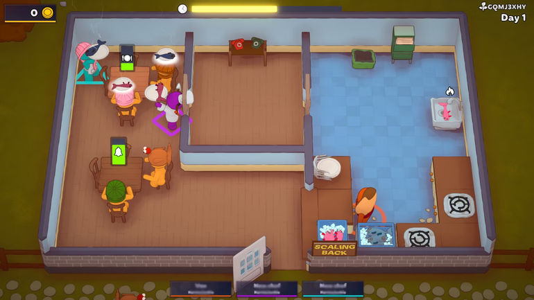 plateup restaurant day 1