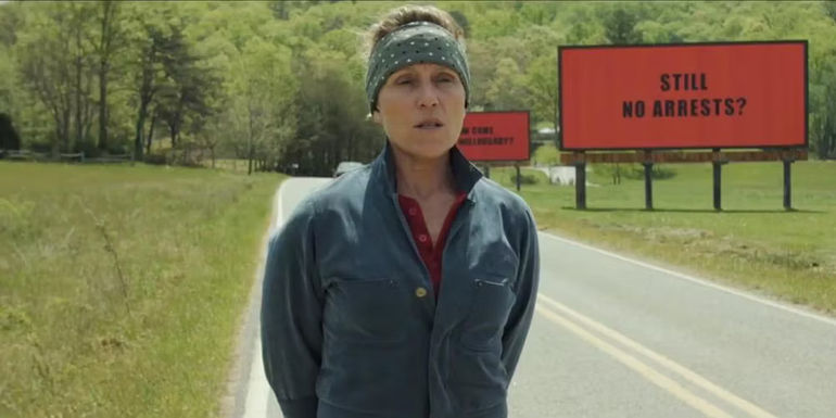 Frances McDormand in Three Billboards