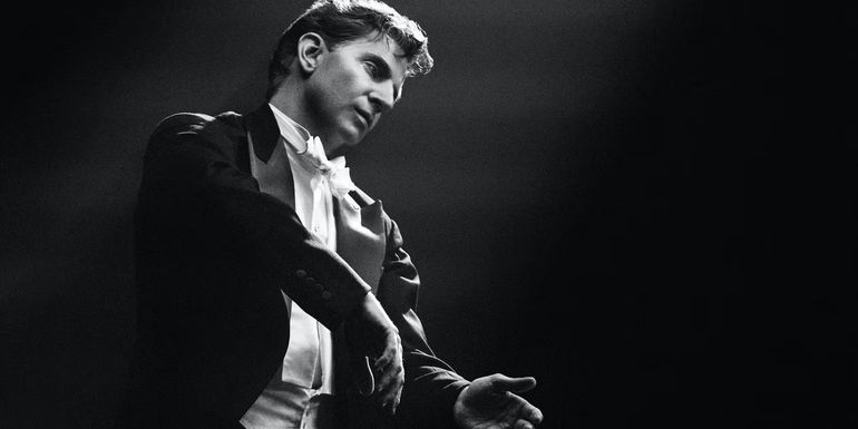 Bradley Cooper as Leonard Bernstein in Maestro
