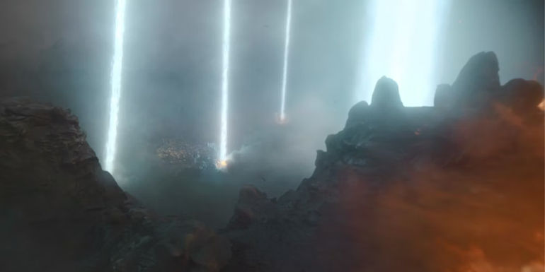 Covenant Glassing Sanctuary In Halo Season 2 