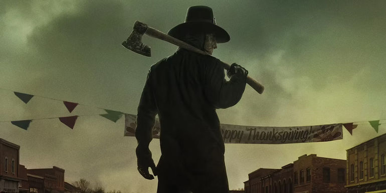 John Carver on the poster for Thanksgiving