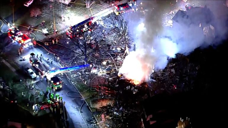 Tragic House Explosion in Sterling, Virginia