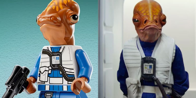 Lt. Beyta LEGO Star Wars Comparison