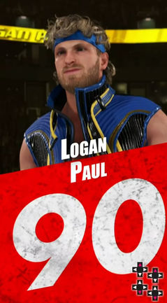 wwe 2k24 logan paul rating