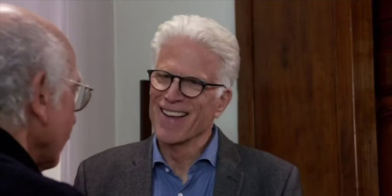Ted tells Larry he's going to date Cheryl in Curb Your Enthusiasm