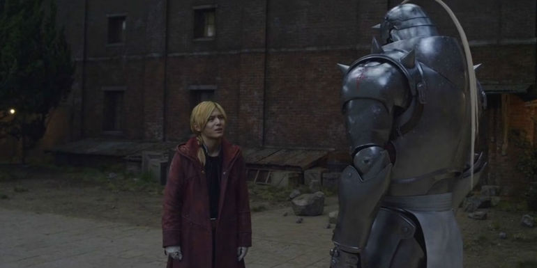 Edward and Al in Fullmetal Alchmist movie