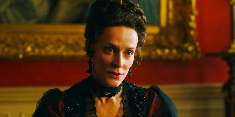 Claude Perron as Marquise d'Etagnac in Belgravia The Next Chapter episode 5