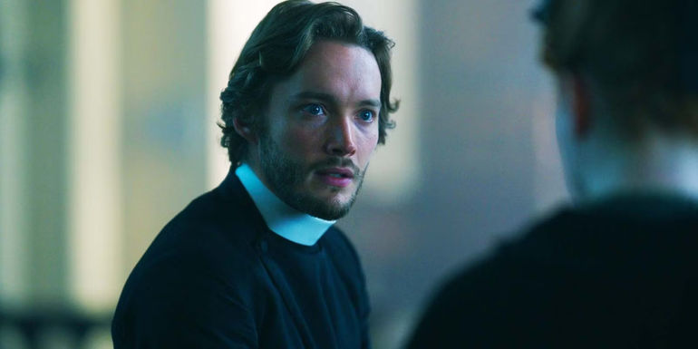 Toby Regbo as Reverend James Trenchard in Belgravia The Next Chapter episode 5
