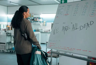 Unraveling the Enigma: The Cryptic Message on the Whiteboard