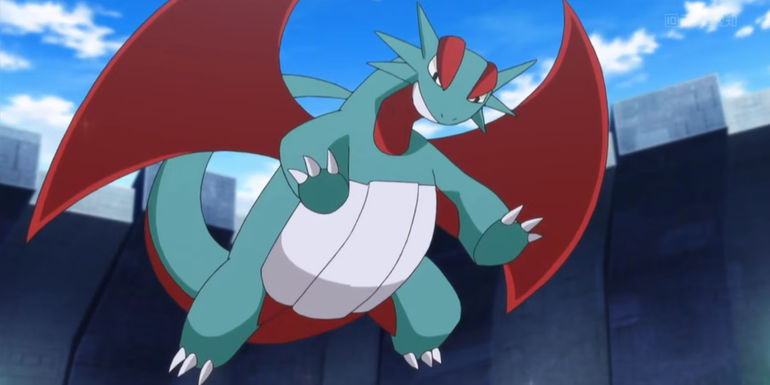 Pokemon Salamence Anime