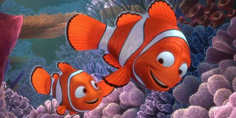 Marlin với Nemo trong Finding Nemo