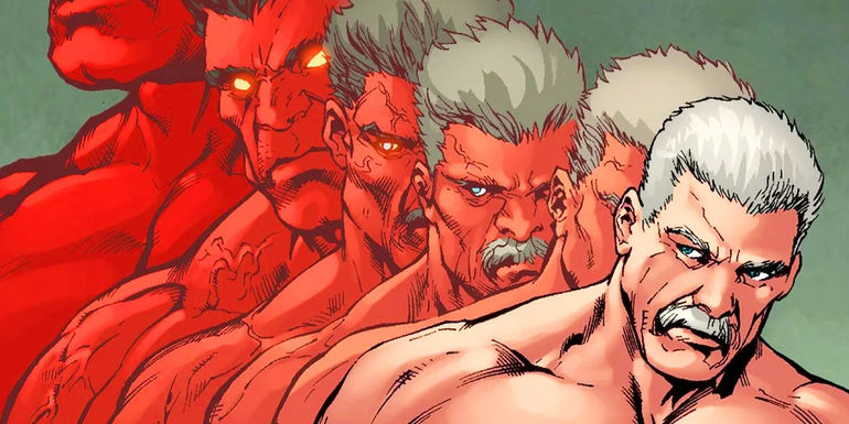 General Ross becoming Red Hulk in Marvel Comics