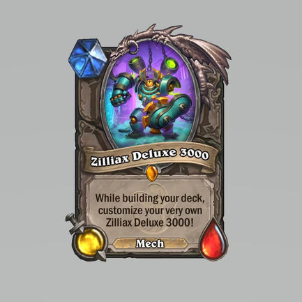 hearthstone whizbang's workshop zilliax deluxe 3000 default