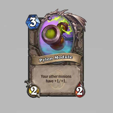 hearthstone whizbang's workshop zilliax deluxe 3000 pylon module