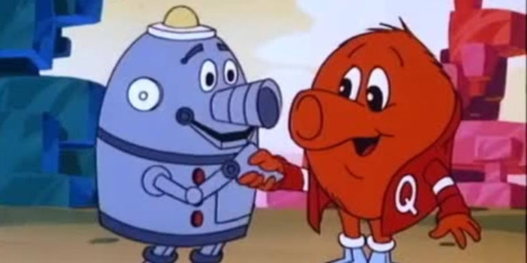 Q_bert in Saturday Supercade