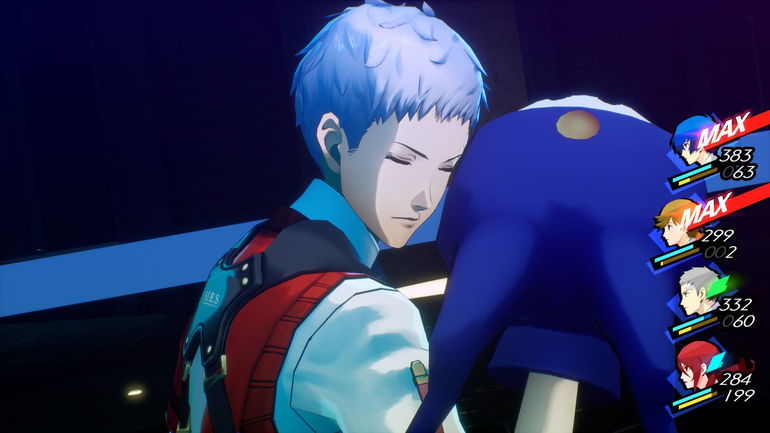 Persona 3 Reload Akihiko with Jack Frost glove