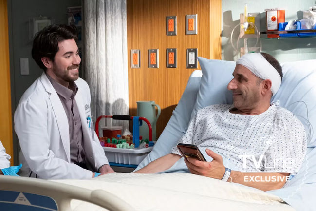 Peter Jacobson as Sal Zacharia in The Good Doctor Season 7-1