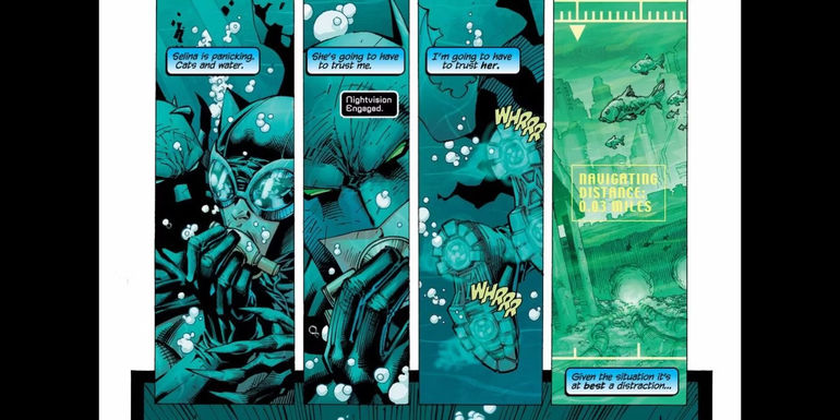 Batman's boots with propellers