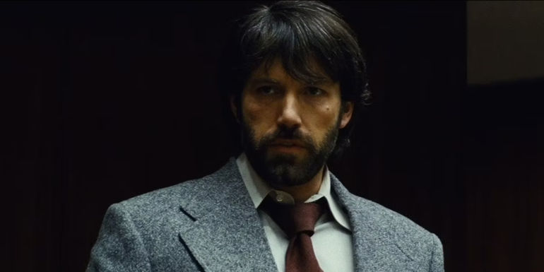 Ben Affleck looking at something behind the camera in Argo (2012) - Argo