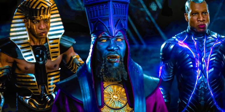 Jonathan Majors as the Council of Kangs in Ant-Man and the Wasp: Quantumania