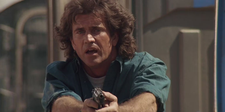 Mel Gibson in Lethal Weapon