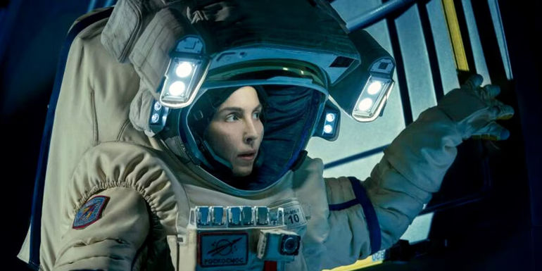 Noomi Rapace space walk in Constellation