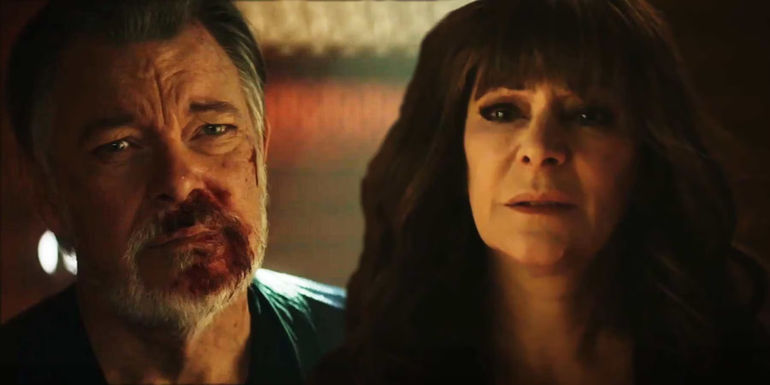 Riker and Troi are reunited on the Shrike - Troi was still very important to Picard season 3's story