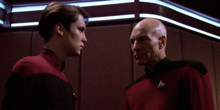 Star Trek TNG The First Duty Wesley Crusher Captain Picard