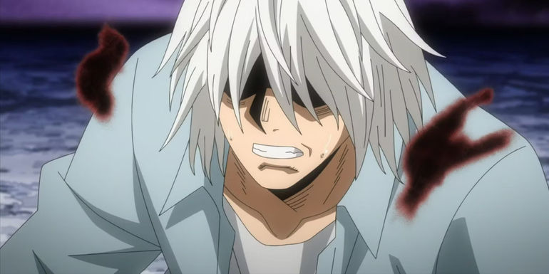 All For One's brother Yoichi in the My Hero Academia anime. - First mentioned in chapter #59 - Transference Gave Birth to One For All