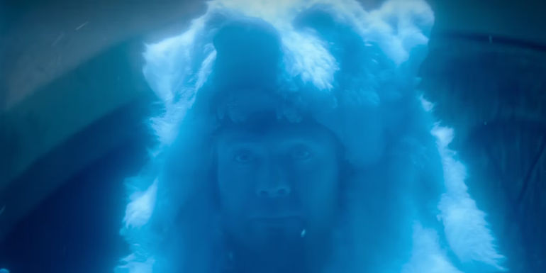 Kuruk as a spirit in Netflix's Avatar: The Last Airbender