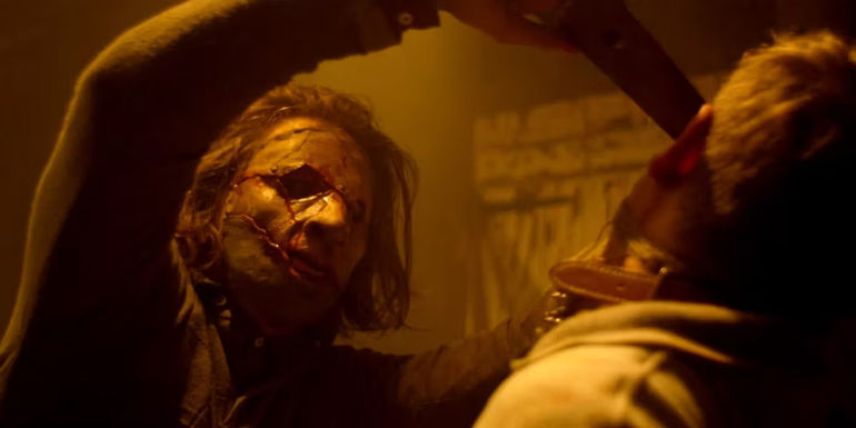 Hình ảnh Leatherface trong Texas Chainsaw Massacre Prequel