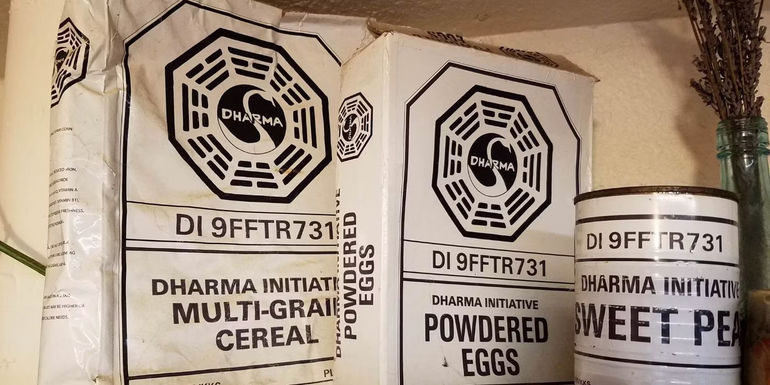 Dharma Initiative Supplies in Lost