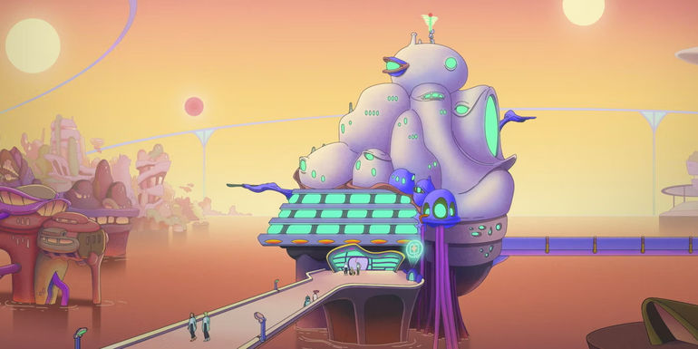 A view of the bridge and hospital in The Second Best Hospital in the Galaxy - Episode 6 - Immortal Wombat