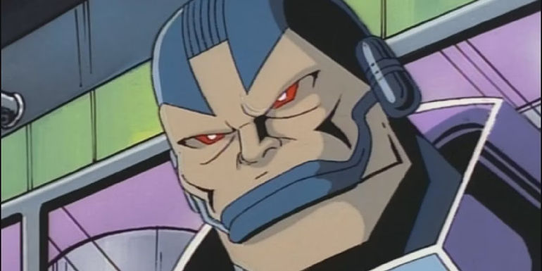 Apocalypse in X-Men the animated series looking serious - See X-Men: TAS Season 4, Episodes 18-21 "Beyond Good And Evil" - Apocalypse Is Trapped In The Astral Plane