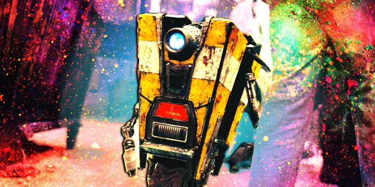ClapTrap (Jack Black) from the Borderlands movie - Claptrap’s Voice Was A Big Problem For The Borderlands Movie