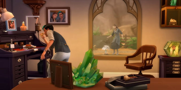 Home adorned with crystal creations - Enchanting Gameplay Features