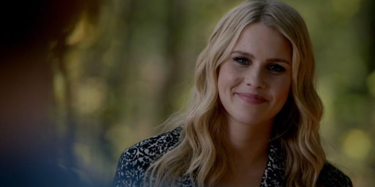 Rebekah Mikaelson smiling in The Originals