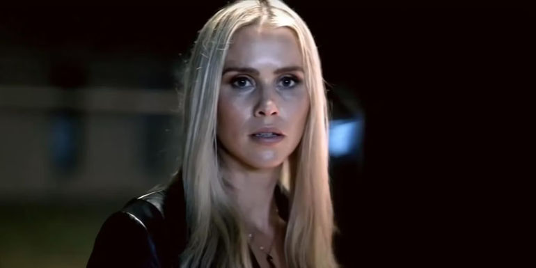 Rebekah looking at someone in a still from Legacies