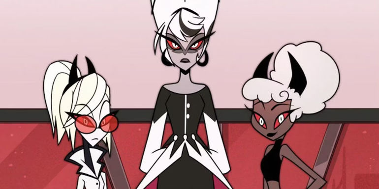 Carmilla Odette and Clara in Hazbin Hotel - Streaming On Prime Video - Hazbin Hotel (2024-Present)