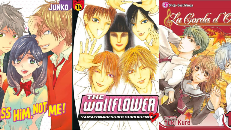 Top 10 Shojo Harem Manga Selections