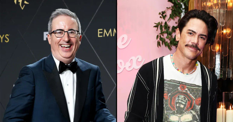 John Oliver's Playful Jibe at Tom Sandoval: Pigs Outsmart the Reality Star