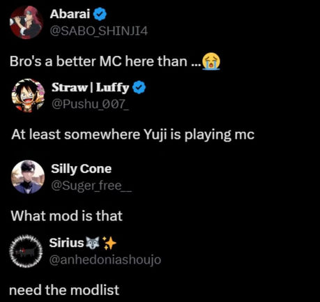 Fans troll Yuji for finally being able to play the role of a main character in this video clip