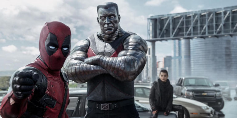 Deadpool, Colossus, and Negasonic on a bridge in Deadpool 2 - Deadpool (2016) - Colossus’ CGI Design Was Perfectly Comic-Accurate