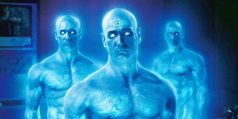 Billy Crudup as Dr. Manhattan in Watchmen (2009) - Dr Manhattan’s Otherworldly Appearance Was Excellent