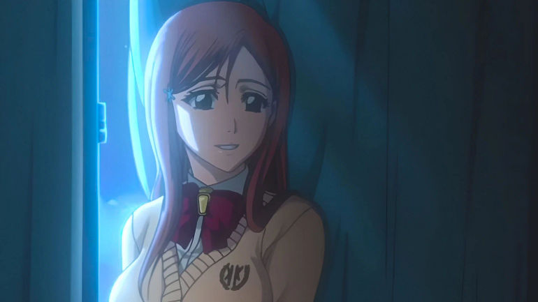 Orihime Inoue as seen in the Bleach anime (Image via Studio Pierrot)