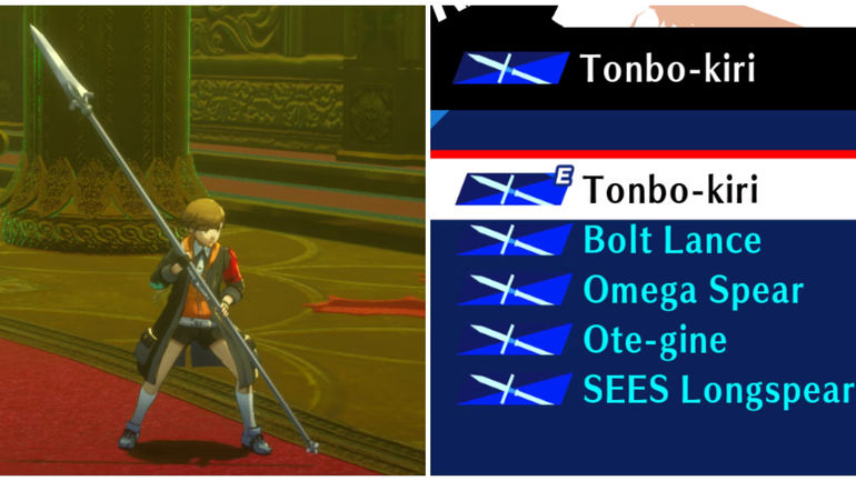 Unlocking the Tonbo-Kiri Spear in Persona 3 Reload